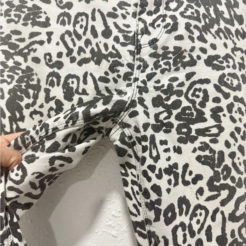 Hudson Barbara Super Skinny Animal Print Jeans‎ 29